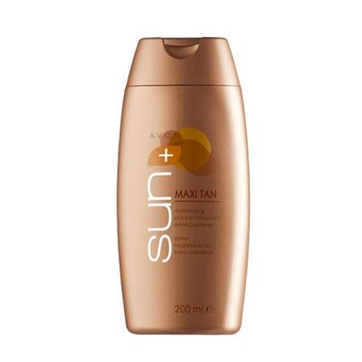 Lotion hydratante au bêtacarotène Avon Maxi Tan pour un plus joli bronzage